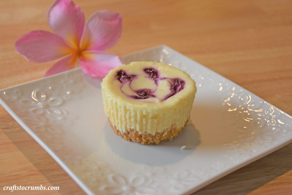 Crafts to Crumbs Mini Cheesecake