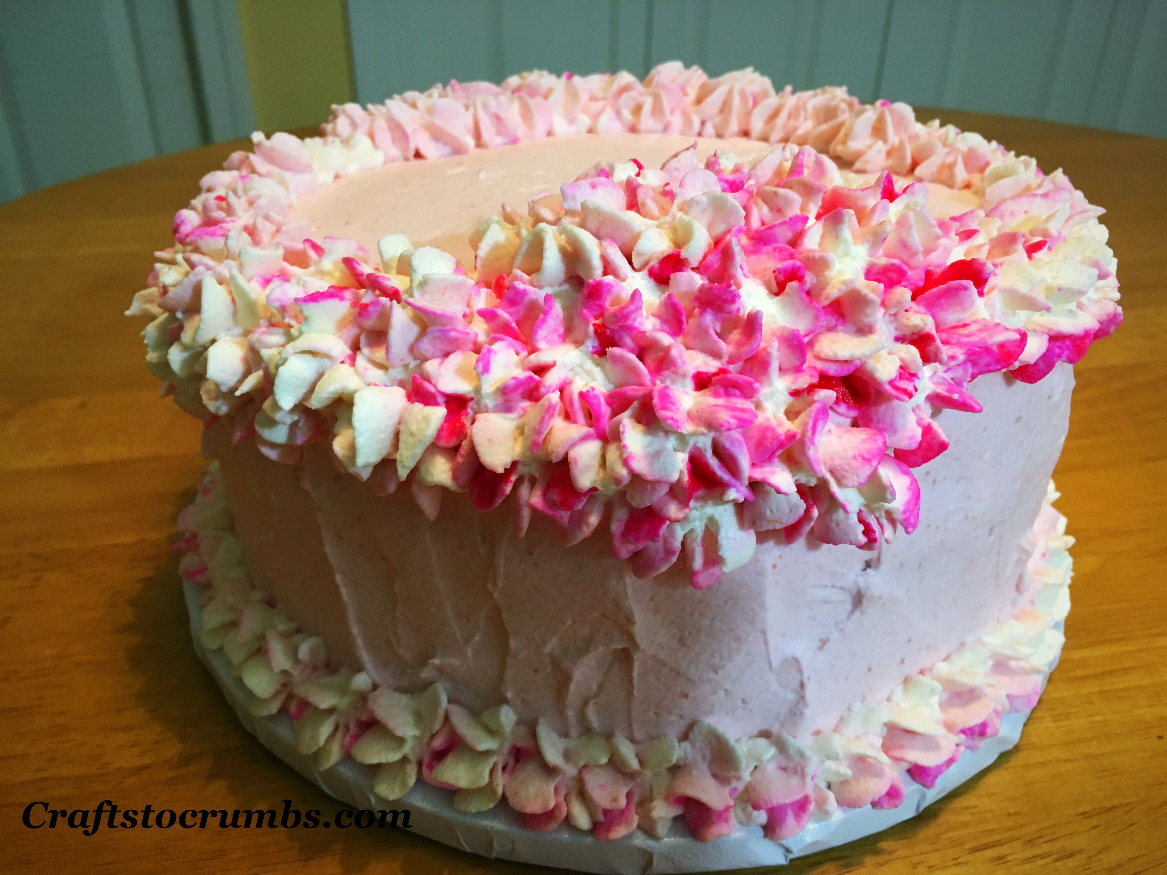 Crafts to Crumbs Guava Cake