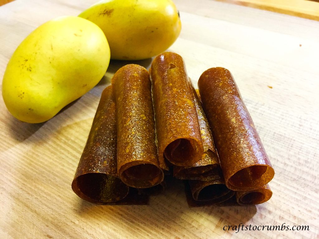 Crafts to Crumbs Mango Roll Ups