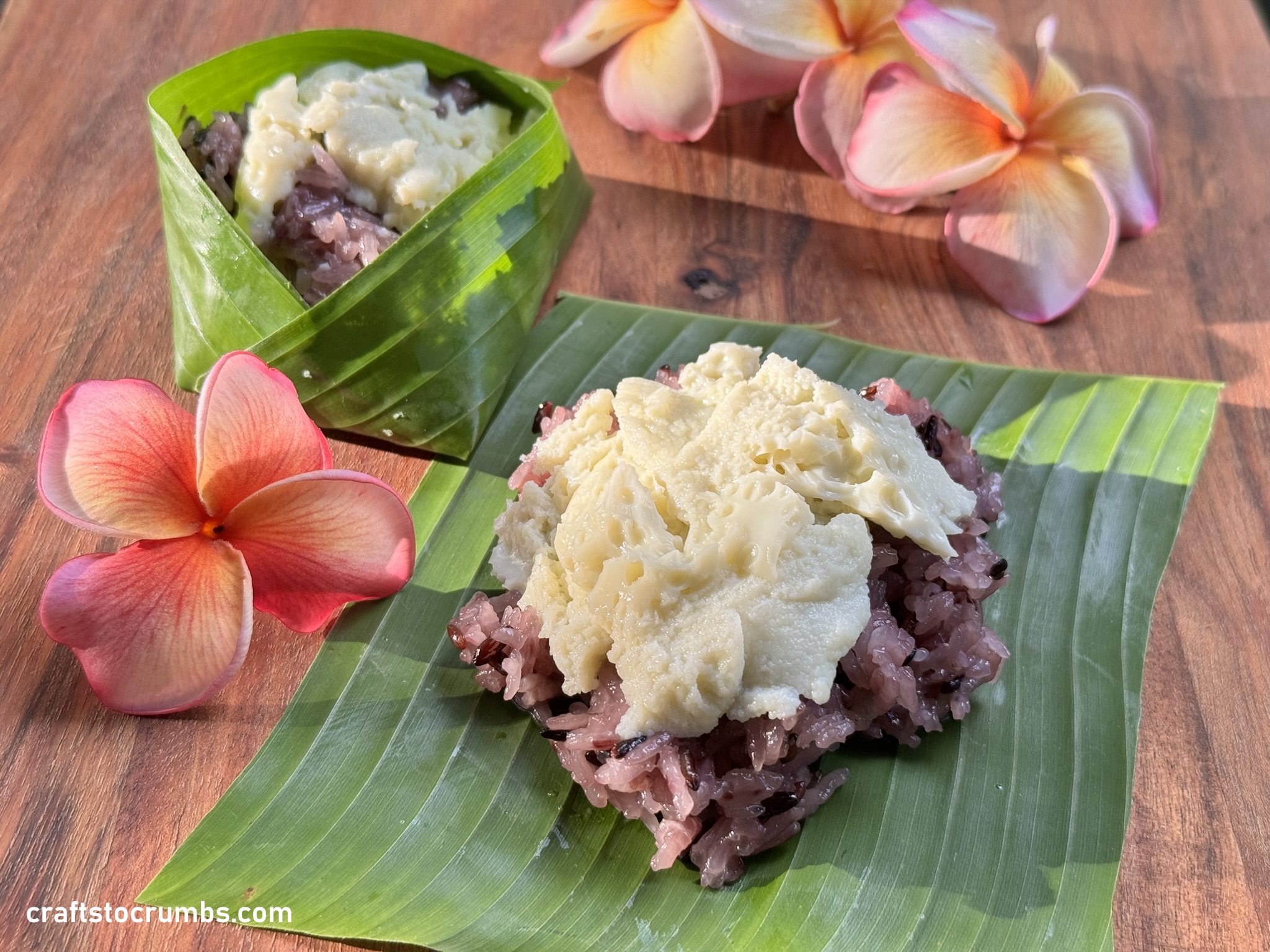 Sticky Rice with Custard – Crafts to Crumbs