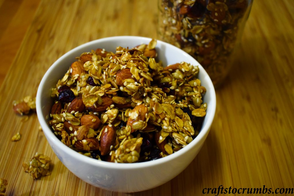 Sweet Heat Granola Crafts to Crumbs