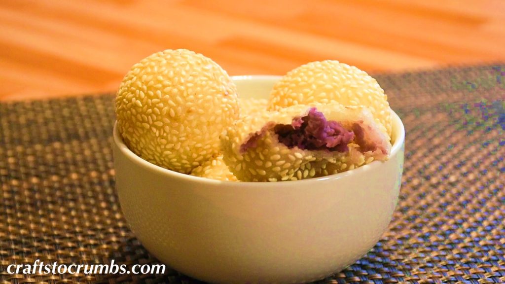 sesame balls crafts to crumbs