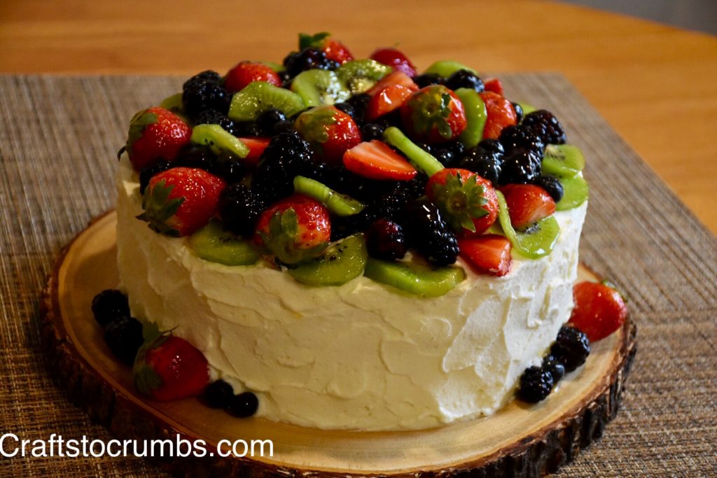 vanilla chiffon crafts to crumbs