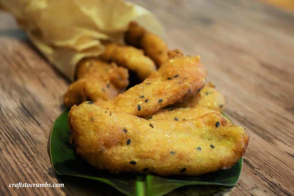 Craftstocrumbs Banana Fritters