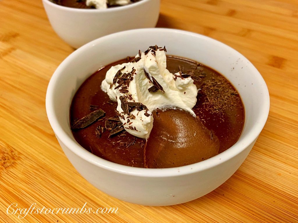 Crafts to Crumbs - Chocolate Pots de Creme