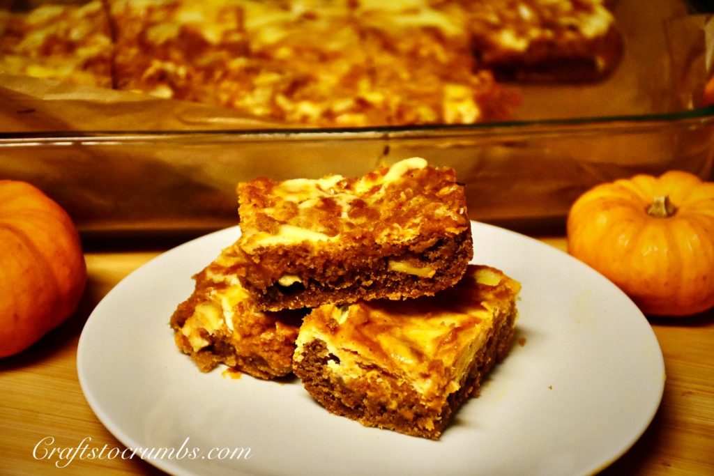 Pumpkin Bars Crafts to Crumbs