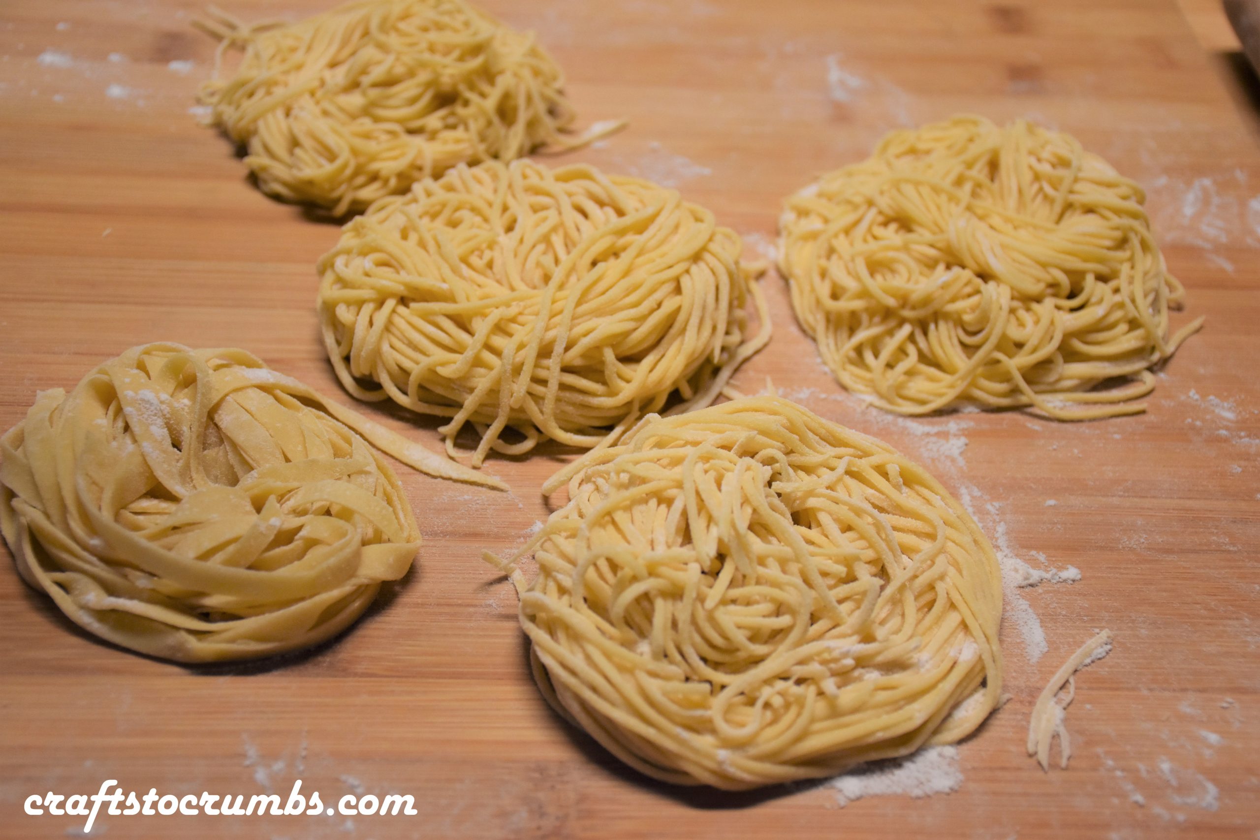 Homemade Egg Noodles – Crafts to Crumbs