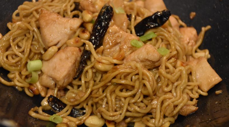Kung Pao Chicken Noodles Craftstocrumbs