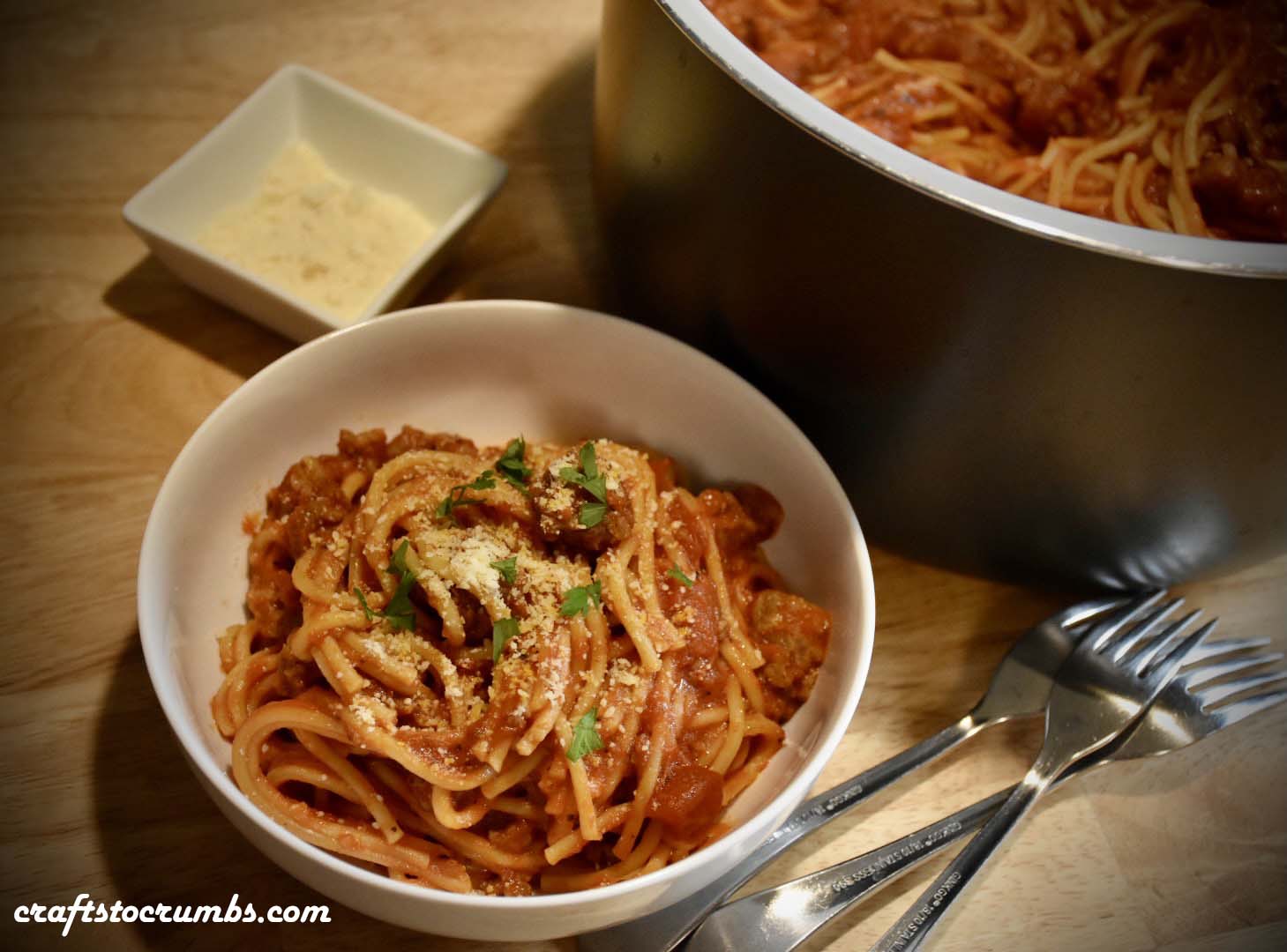 Ninja Foodi Penne Pasta (In Tomato Sauce) - Liana's Kitchen