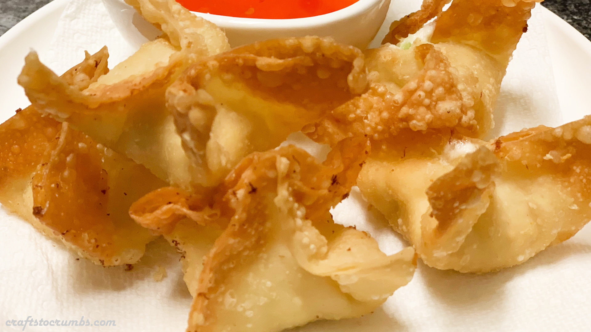 Crab Rangoon – Crafts to Crumbs