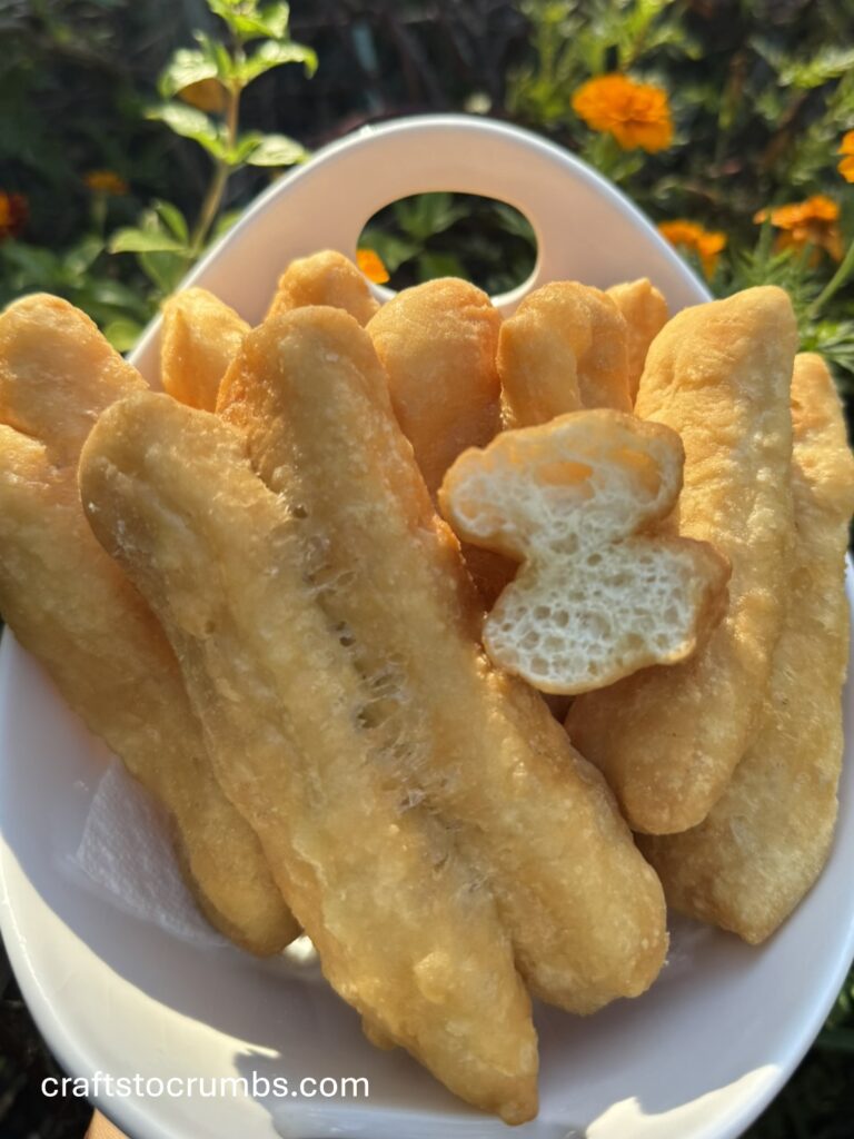 Patongko made without sugar in the dough