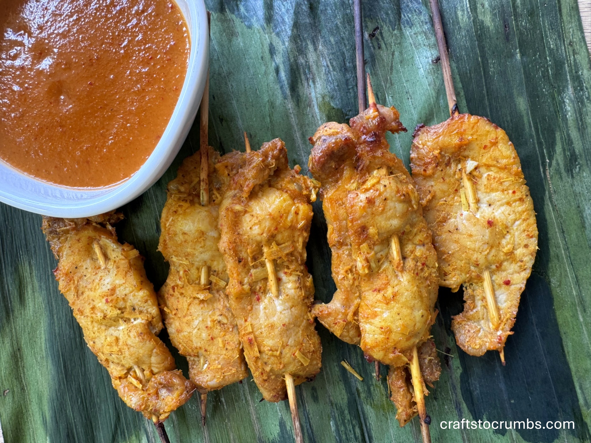 Pork Satay – Crafts to Crumbs